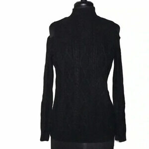 DO+BE Cold Shoulder Knit Sweater Size S
